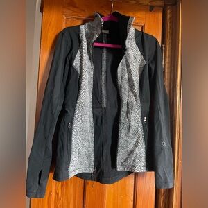 Calia szS fitted black and grey jacket